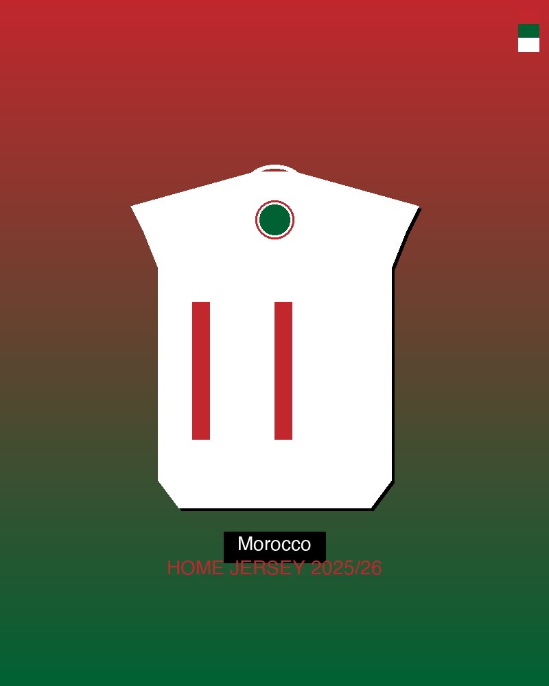 Morocco 2025 Away Jersey